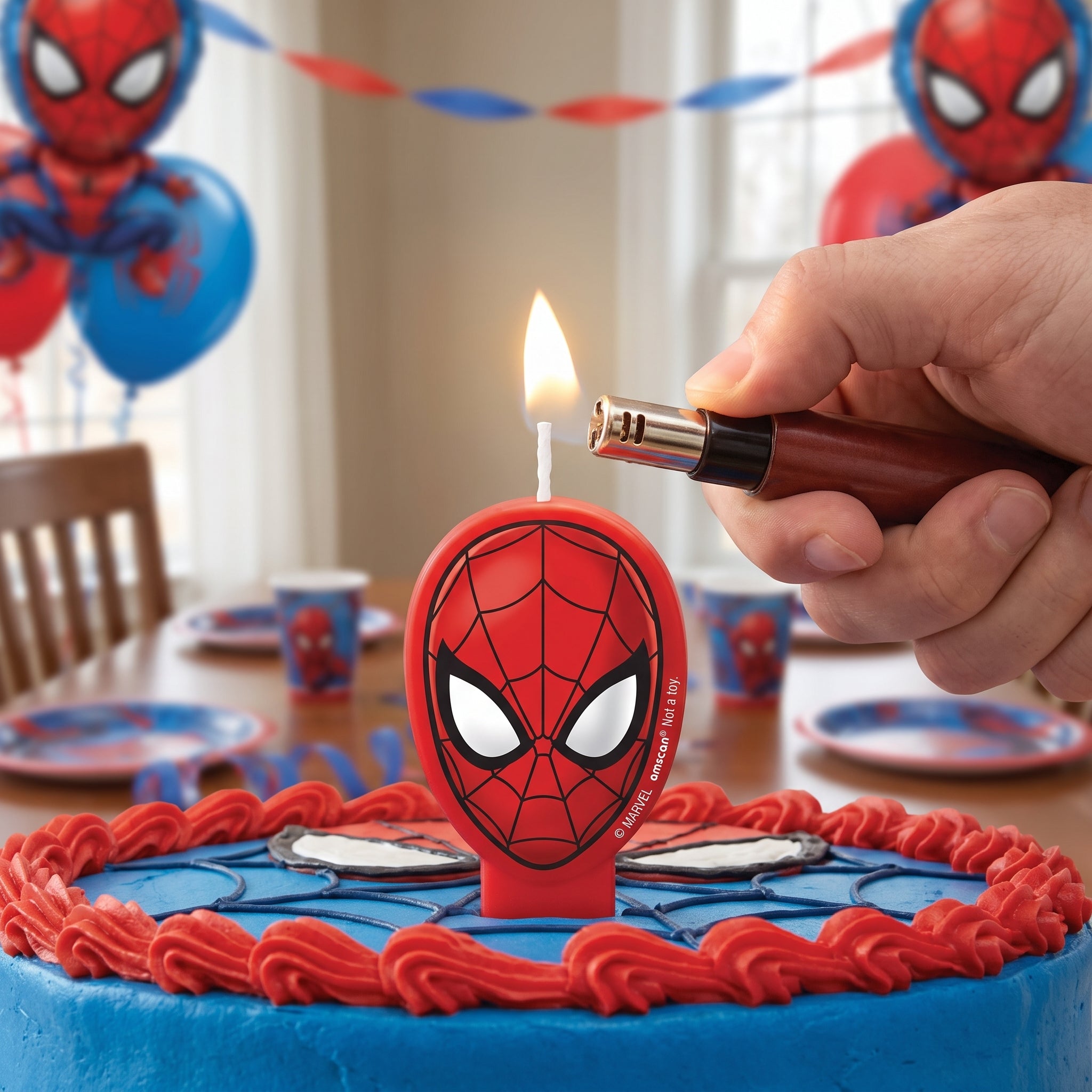 Marvel Spider-Man Webbed Wonder Birthday Candle