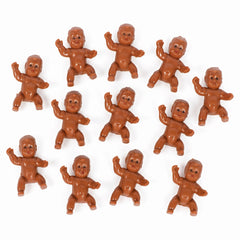 Mini Plastic Baby Shower Favor Charms, 12-Pack
