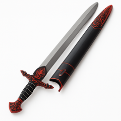 Black Knight Medieval Sword Costume Prop