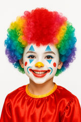 Vibrant Clown Wig for Kids