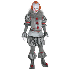 Men's Pennywise Tattered Clown Costume with Mask - IT Chapter 2