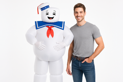 Men's Stay Puft Marshmallow Inflatable Halloween Costume