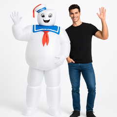 Adult Ghostbusters Stay Puft Inflatable Costume