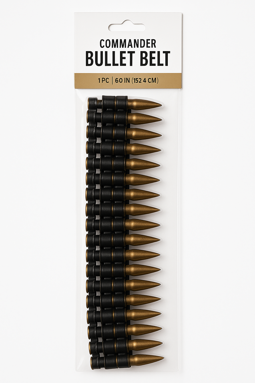 Commander Bullet Belt Costume Accessory