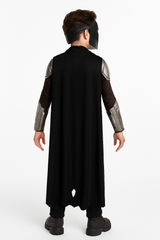 Kids' Mandalorian Halloween Costume with Mask and Cape