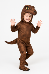 Kids' Jurassic World T-Rex Dinosaur Jumpsuit Costume with Hood