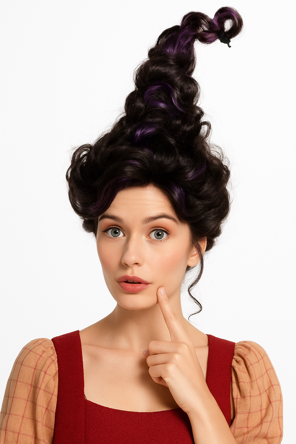Mary Sanderson Wig - Disney Hocus Pocus Halloween Accessory