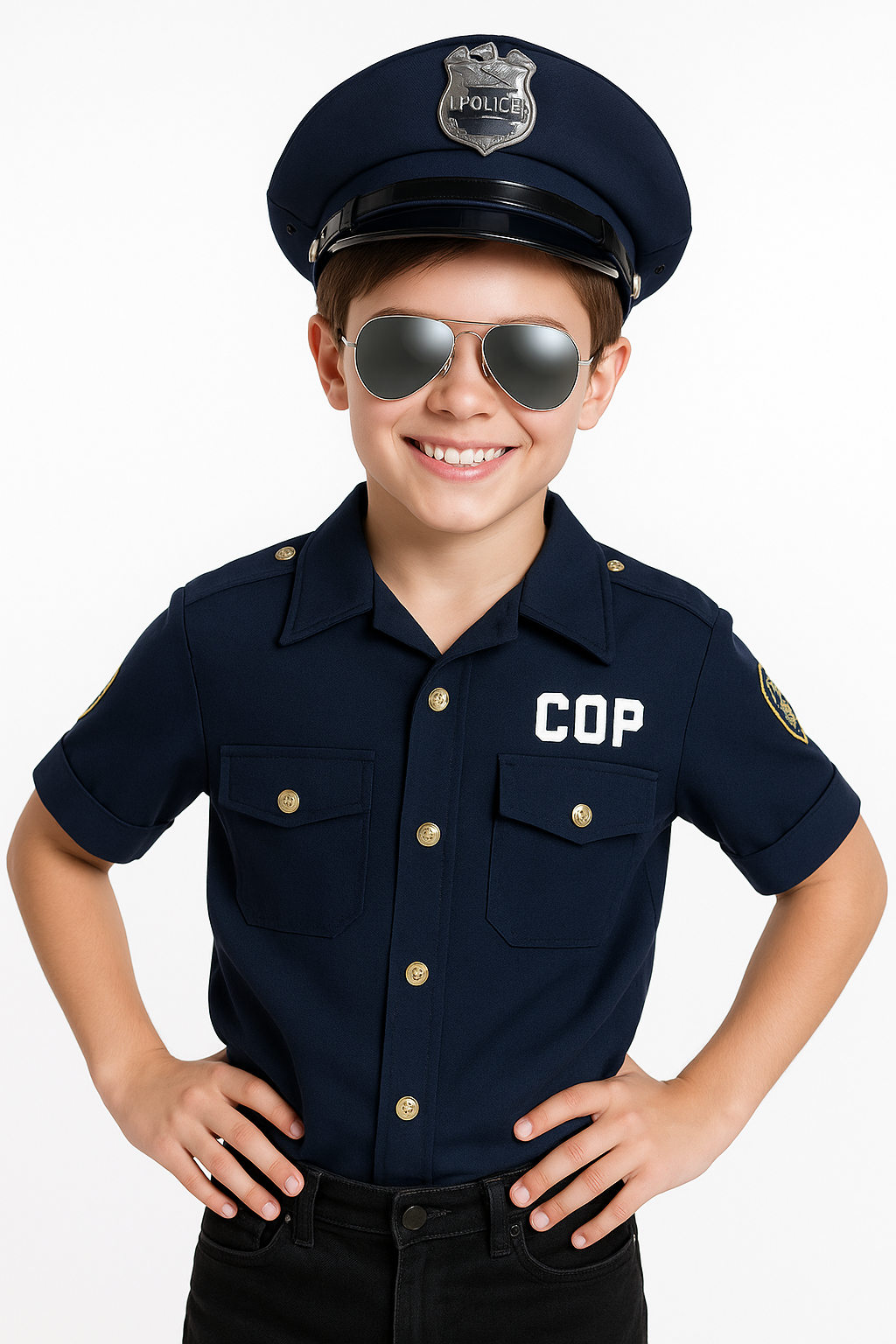 Kids' UV Mirror Aviator Sunglasses