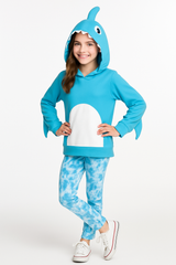 Fin-Tastic Shark Halloween Costume for Girls