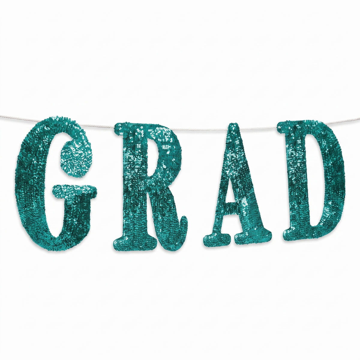Follow Your Dreams Graduation Sequin Banner Decoration