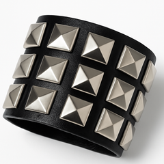 Studded Wristband Bracelet - Punk Costume Accessory