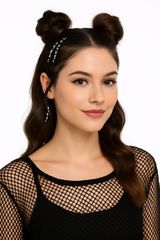 Punk Studded Hair Accessory Kit for Halloween