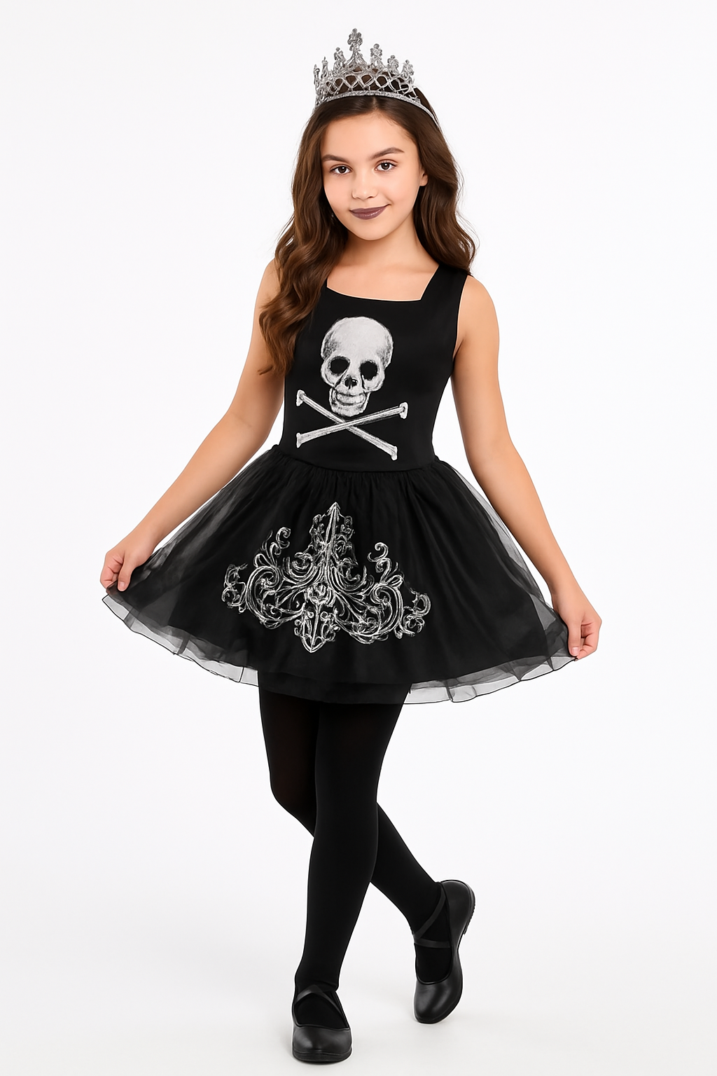 Zomberina Halloween Costume for Girls - Medium