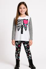 Kids' Dark Side Punk Zombie Tunic Costume