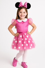 Disney Minnie Mouse Boutique Pink Costume for Girls