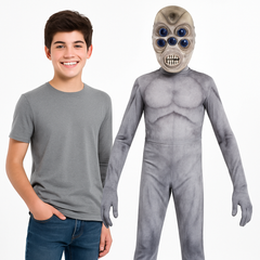 Kids' Alien Intruder Halloween Costume with Mask