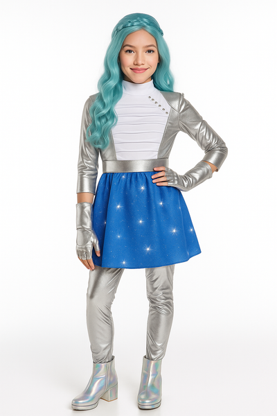 Disney Zombies Addison Alien Halloween Costume for Girls