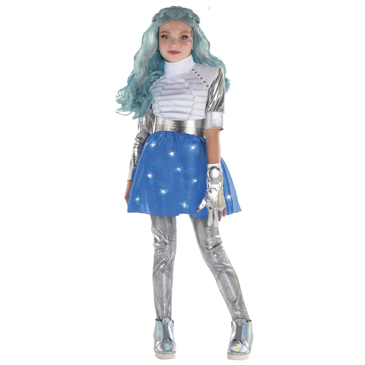 Disney Zombies 3 Addison Alien Girl's Halloween Costume with Light-Up Features