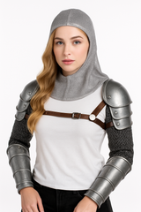 Warrior Bracers & Shoulder Armor Kit - Costume Accessories