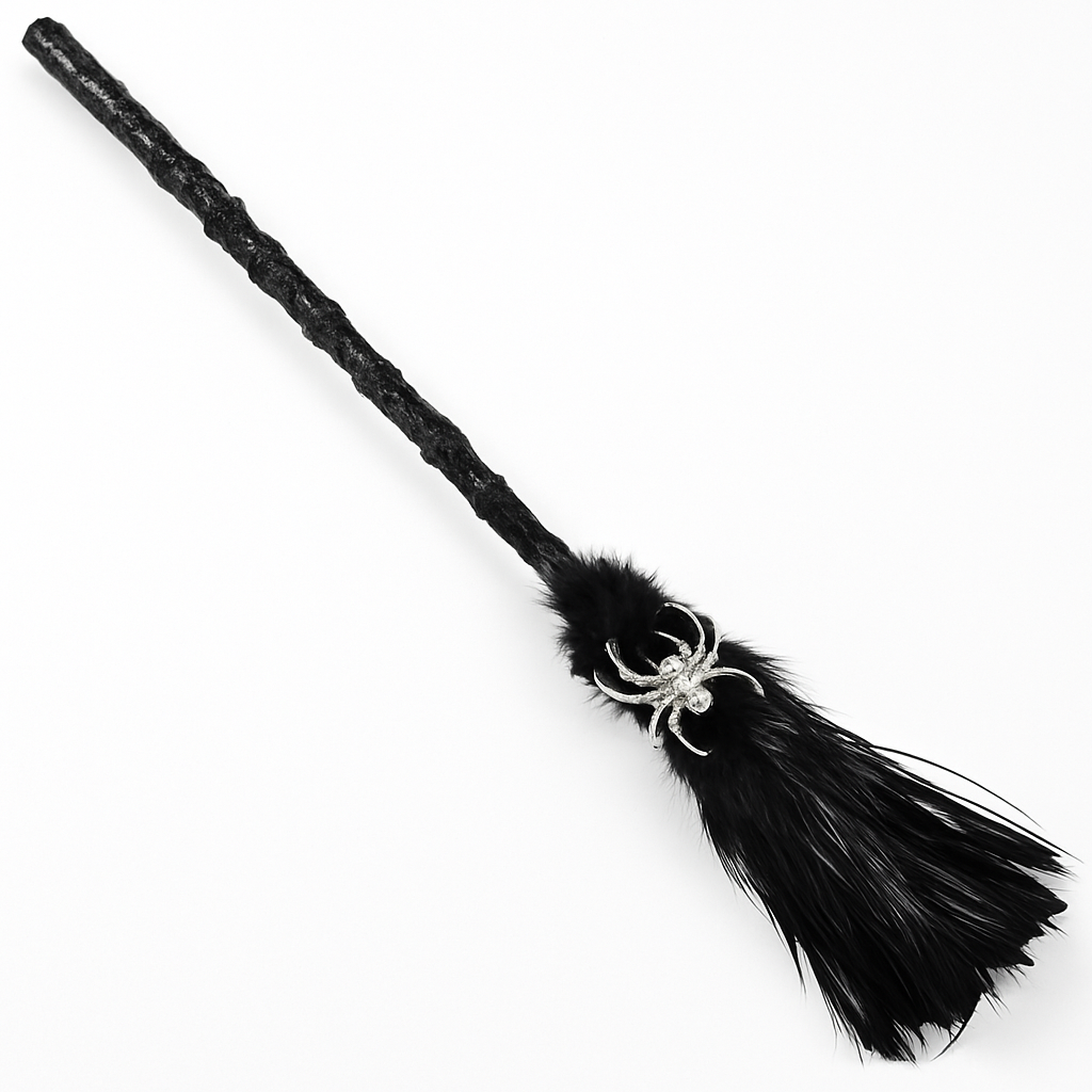 Enchanting Witchy Broom Wand - Halloween Costume Accessory