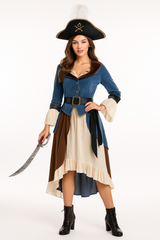 Elegant Posh Pirate Women's Halloween Costume