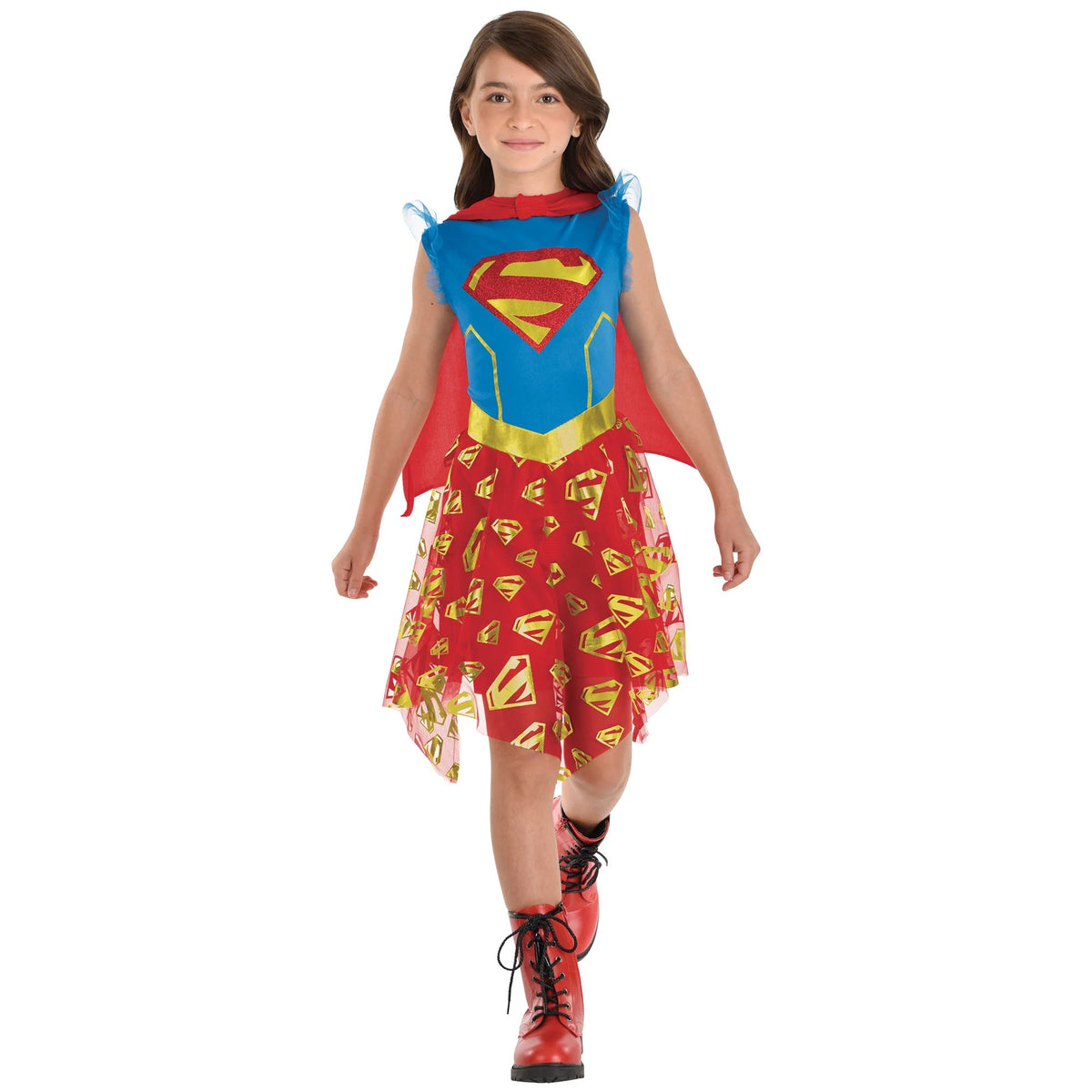 Supergirl Toddler Costume Dress & Cape