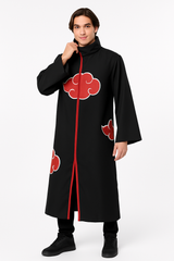 Naruto Akatsuki Cloak Robe for Adults - Halloween Costume Accessory