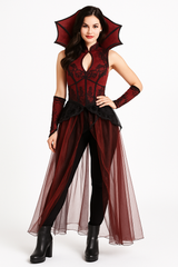 Women's Gothic Vampire Halloween Costume