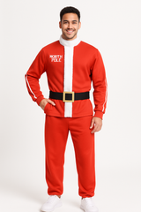 Santa Tracksuit Costume ‚Äì Adult Standard