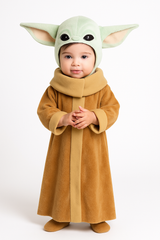 Infant Baby Yoda Costume ‚Äì The Mandalorian Halloween Outfit