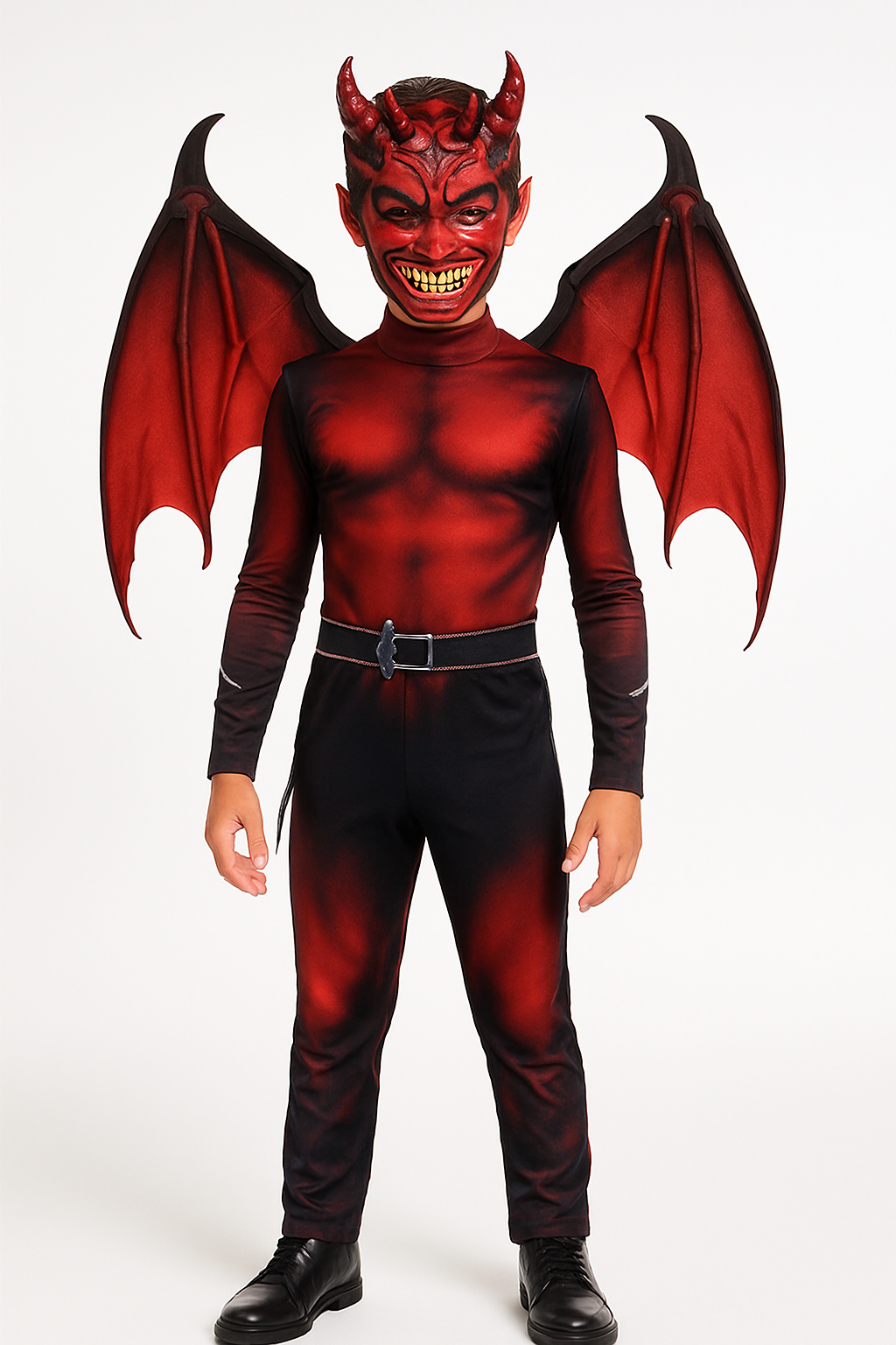 Boys' XL Devil Costume with Wings - Halloween Special