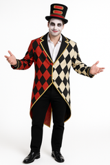 Vintage Circus Master Jacket for Halloween Plus Size