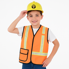 Kids' Construction Worker Halloween Vest