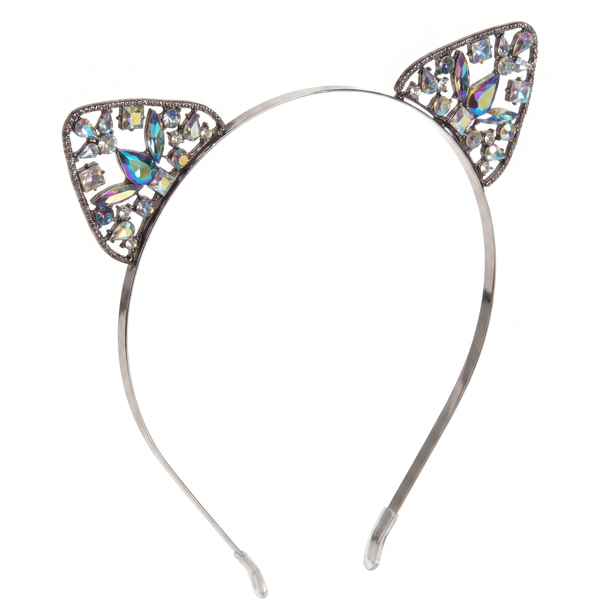 Rhinestone Cat Ears Halloween Headband