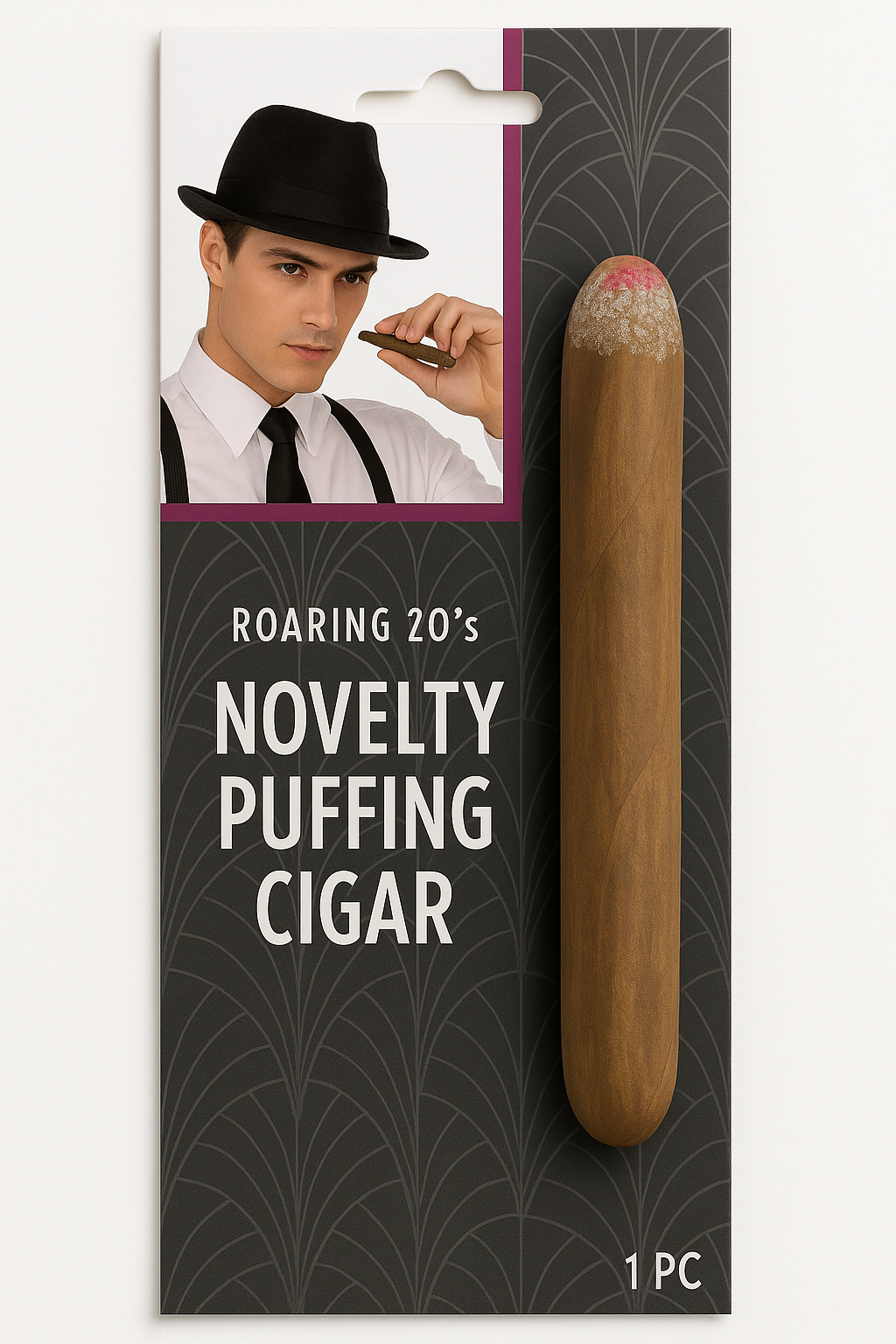 1920s Faux Cigar Novelty Costume Prop