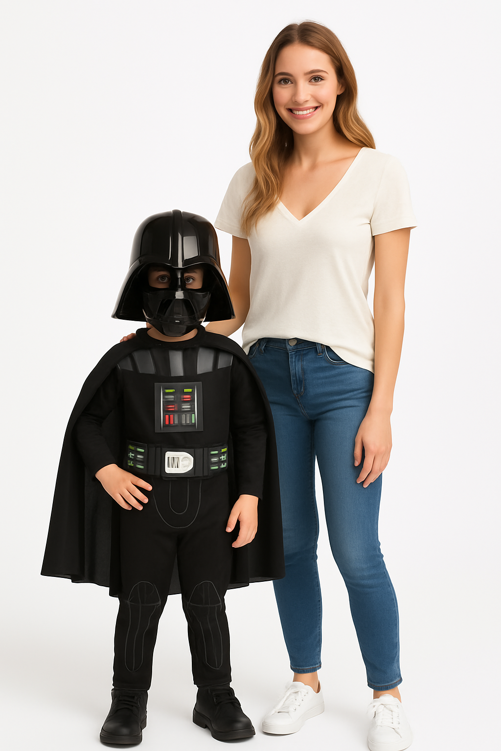 Kids' Star Wars Darth Vader Costume with Mask & Breathing Simulator