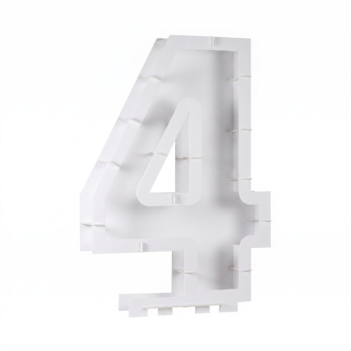 Number 4 Balloon Display Kit