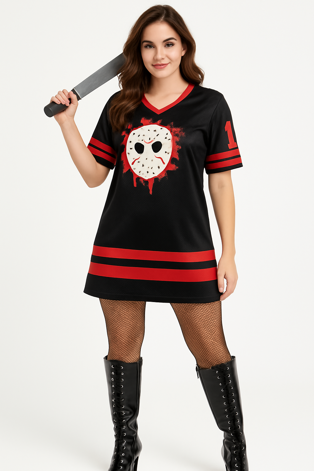 Women's Friday the 13th Miss Voorhees Halloween Costume Dress