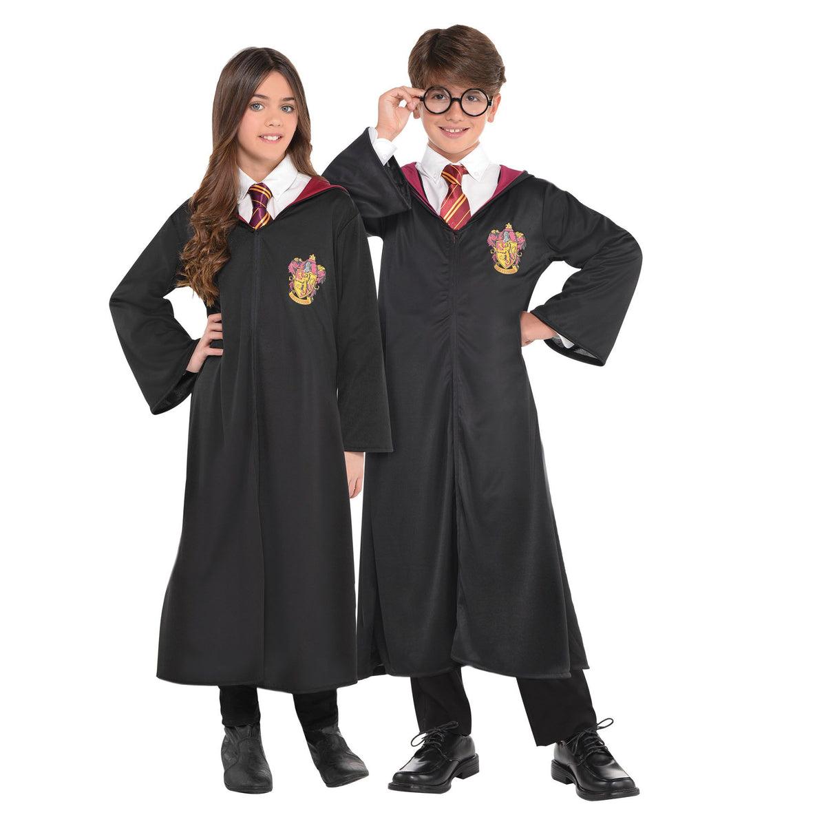 Kids' Gryffindor Robe - Harry Potter Costume Accessory (L/XL)