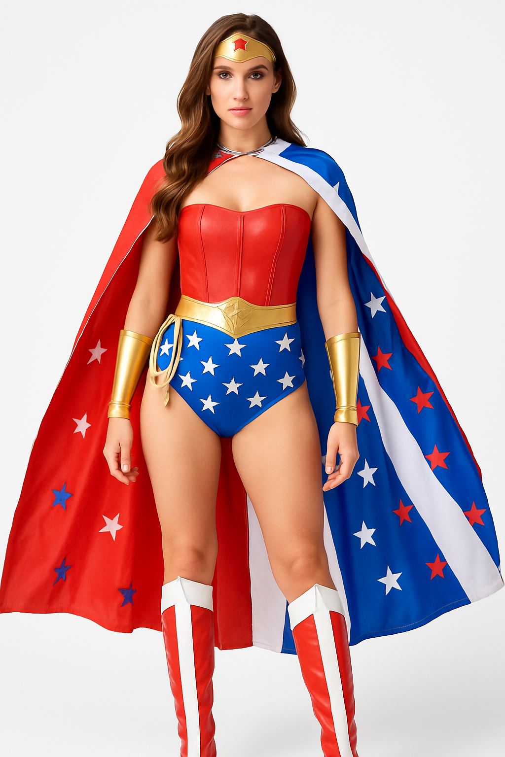 Wonder Woman Couture Cape - Halloween Costume Accessory
