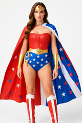 Wonder Woman Couture Cape - Halloween Costume Accessory