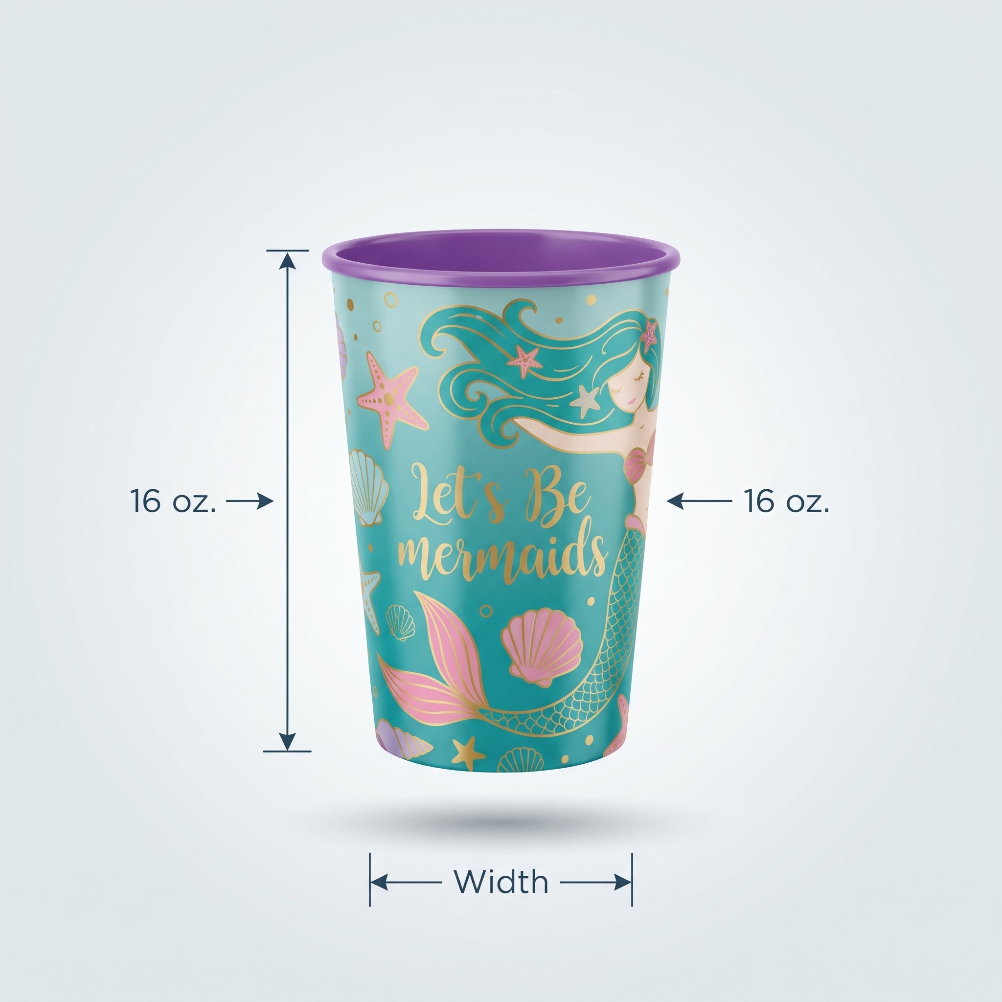 Mermaid Fantasy Favor Cup