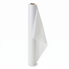 White Plastic Table Cover Roll - 40" x 100' for Events