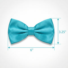 Turquoise Bow Tie - Perfect for Team Spirit & Costumes