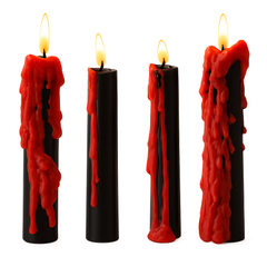 Spooky Halloween Bleeding Candles Set