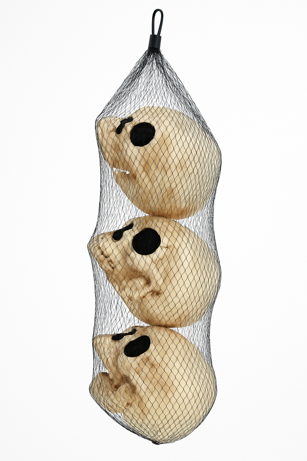 Halloween Numb Skulls Trio - Spooky Non-Electrical Decor