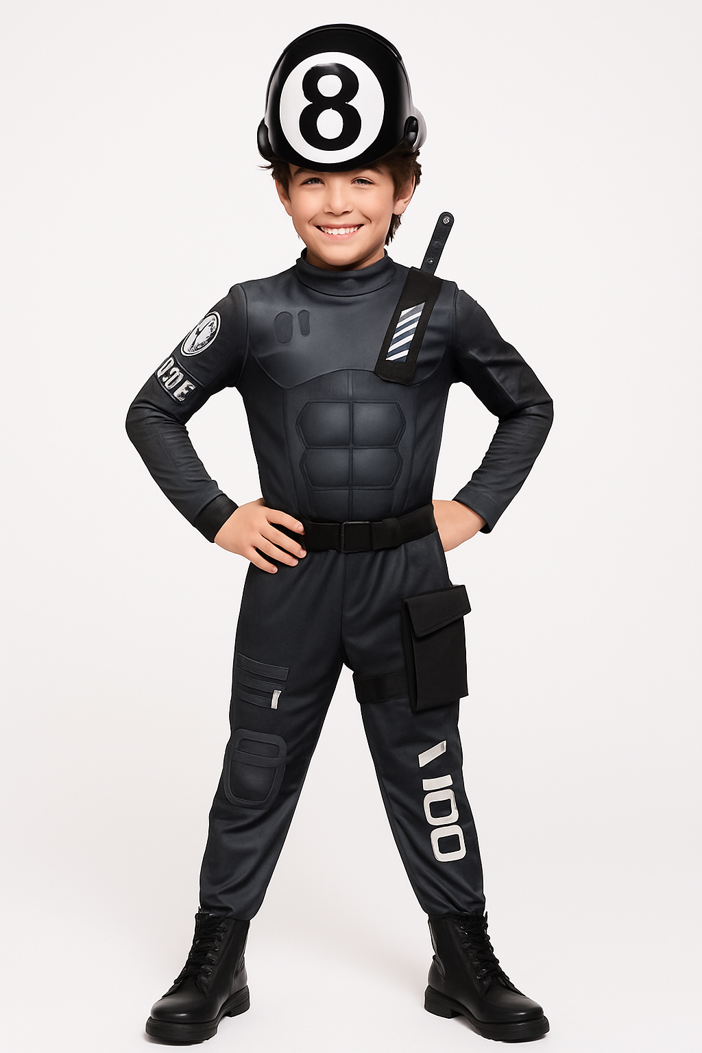 Kids' 8-Ball Gamer Costume