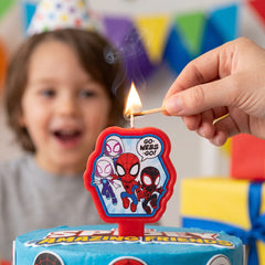 Spidey and His Amazing Friends Birthday Candle