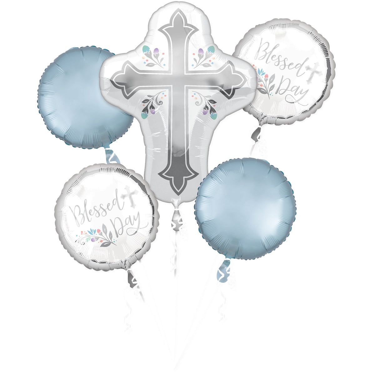 Sacred Celebration Metallic Balloon Bouquet