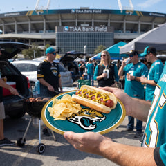 Jacksonville Jaguars 9" Round Paper Plates